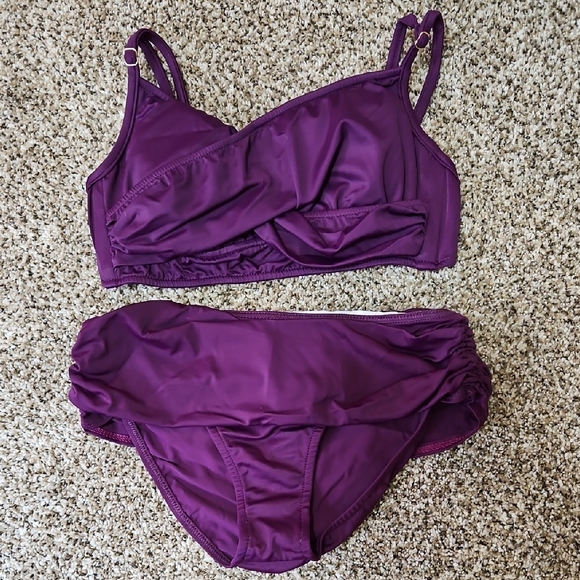 VENUS Deep Purple Bikini Set. NWOT. - Picture 1 of 8